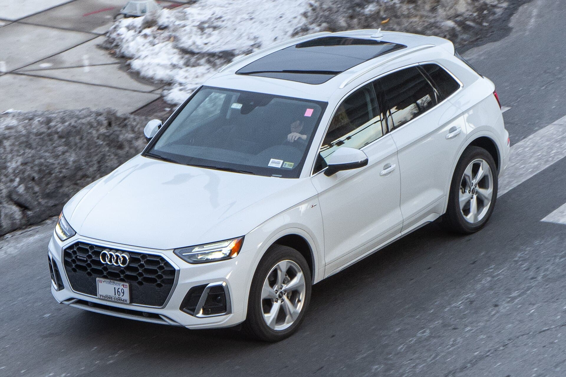 Audi Q5 40 TDI quattro in Weiß